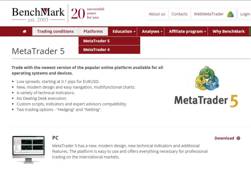 Benchmark Finance Review: Bogus Broker Luring Traders