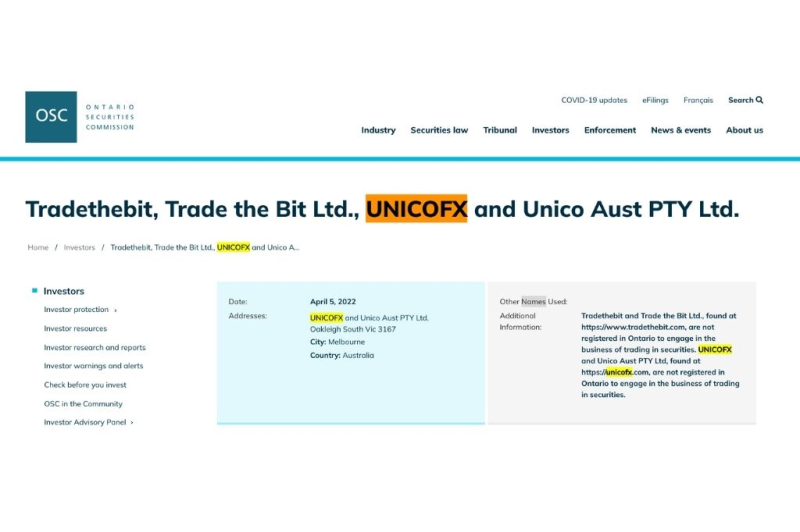 UnicoFX Review – Stay Away From Unicofx.com, It’s A Fraud