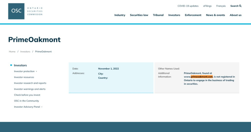 PrimeOakmont Review – Learn The Truth About This Evil Scam