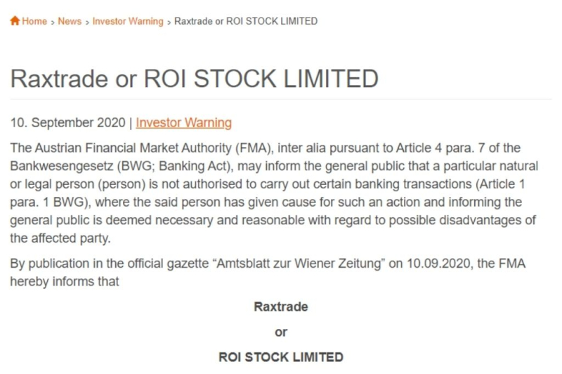 RaxTrade Review: A Probe into Security Measures and Data Protection