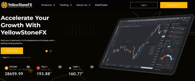 YellowStoneFX Review: Unregulated Scam Broker