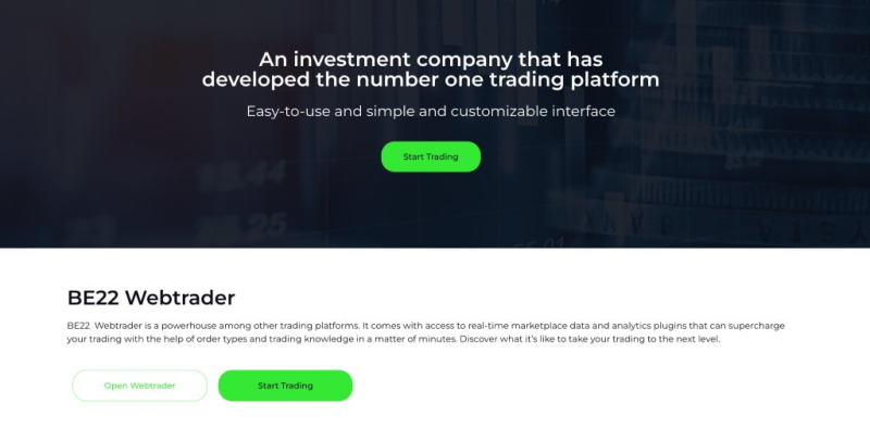 BE22 Review – Broker Is Virtually Anonymous