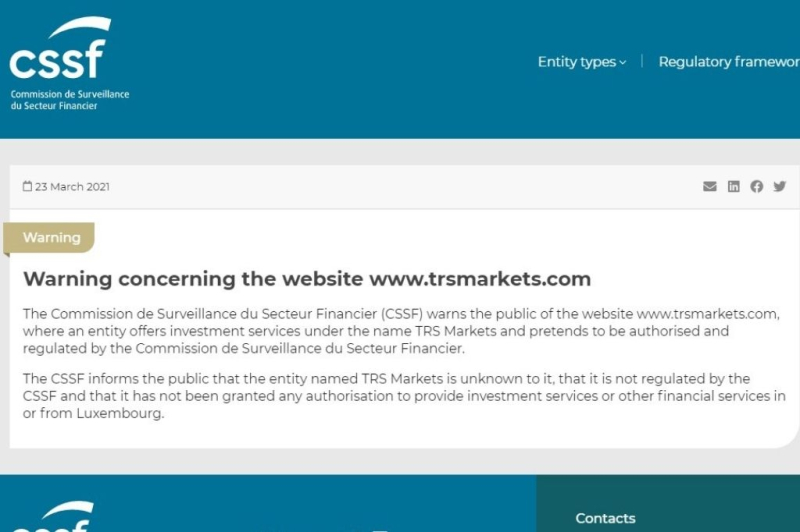 TRS Markets Review: Transparency and Regulatory Analysis