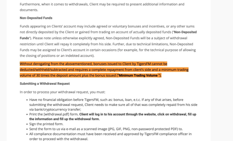 TigersFM Review – Unauthorized And Fraudulent Broker