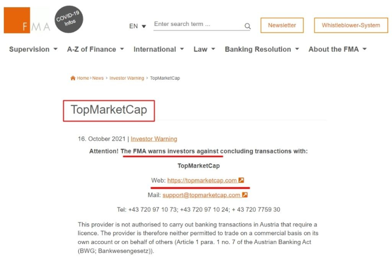 TopMarketCap Detailed Review