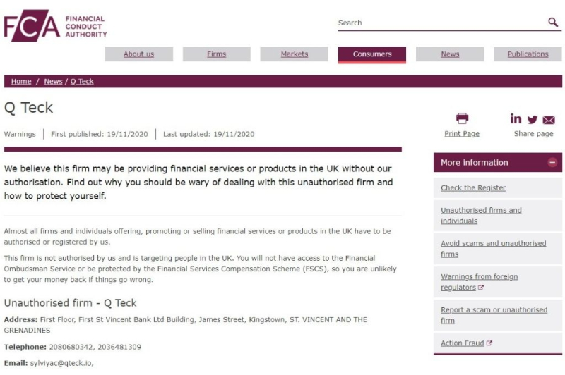Qteck Review: Trustworthiness Through Security and Protection Measures