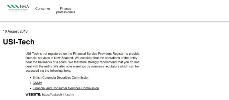 USI Tech Review: Old Scam Still Running Under New Domain