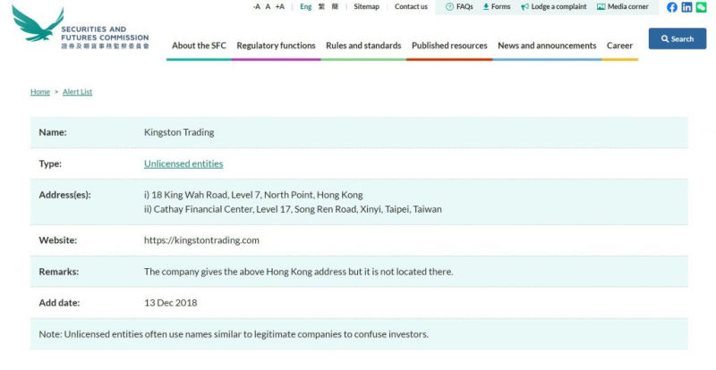 Kingston Trading Review – Blacklisted Enough Times To Lose Count