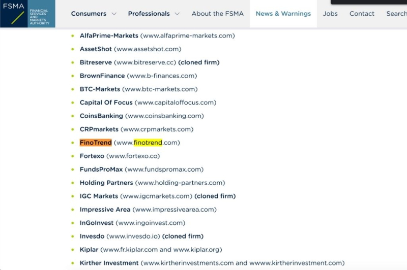 FinoTrend Detailed Review – Scam Made Simple, Stay Away From Finotrend.com